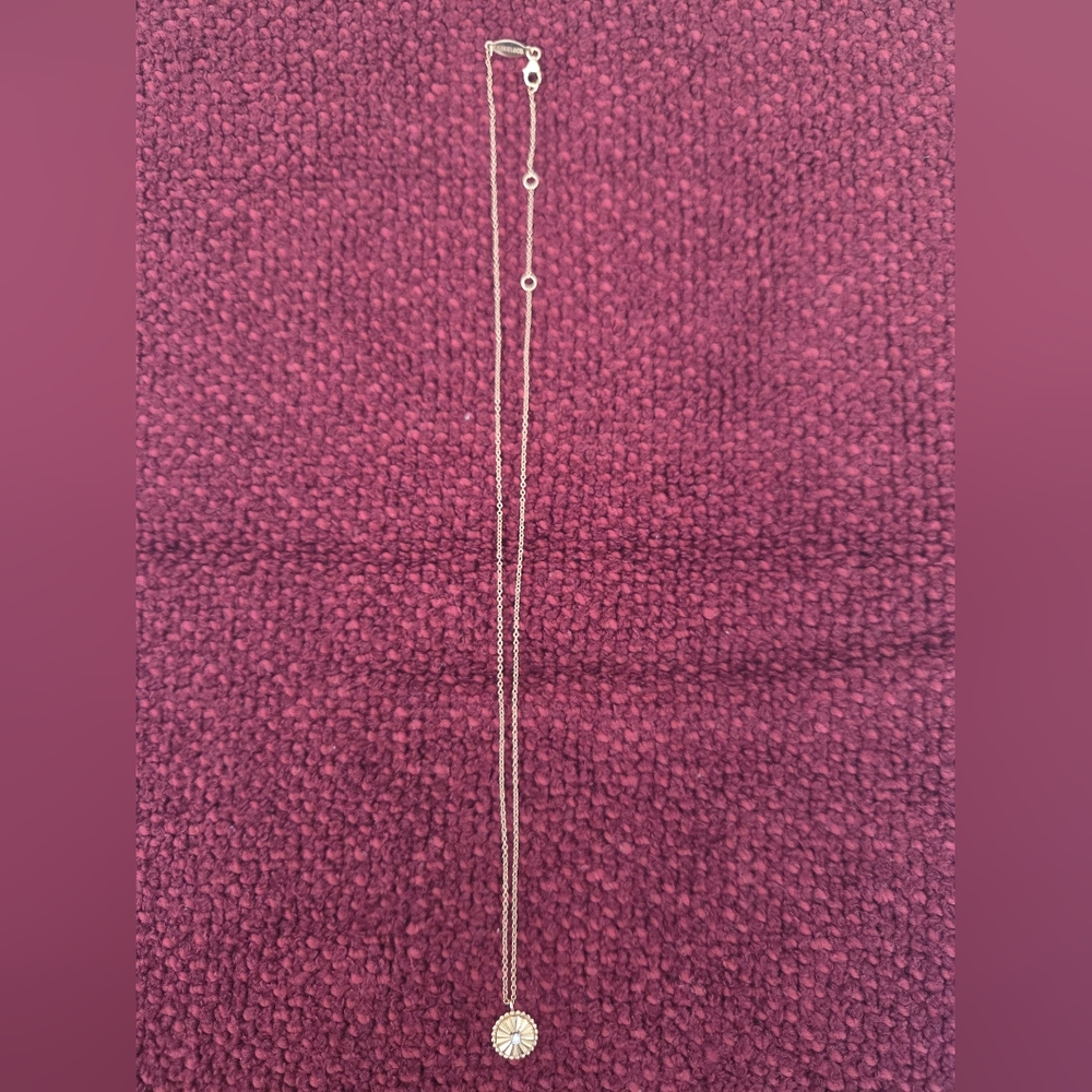 Gabriel & Co 14K yellow gold Bujukan diamond cut pendant necklace